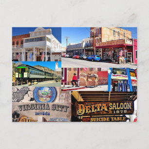 Virginia City, Nevada Postcard