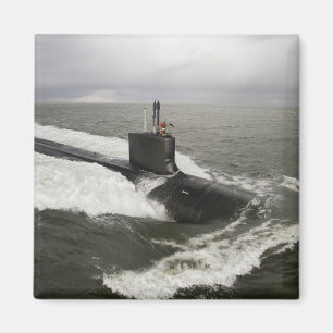 Virginia-class attack submarine magnet