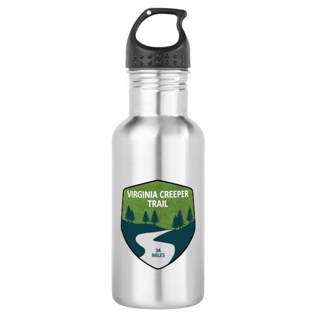 Virginia Creeper Trail 532 Ml Water Bottle (Front)