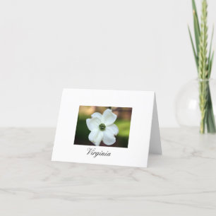 Virginia Dogwood Card