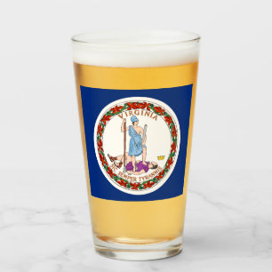 VIRGINIA FLAG GLASS
