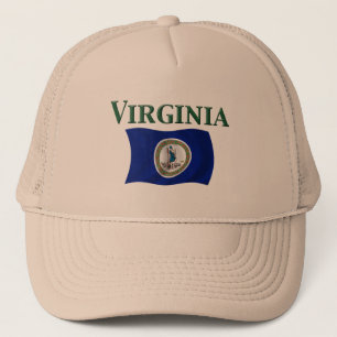 Virginia Flag Trucker Hat