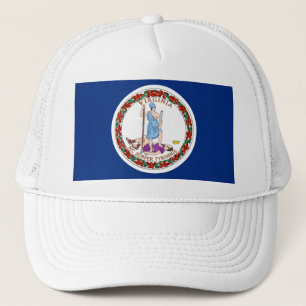 VIRGINIA FLAG TRUCKER HAT