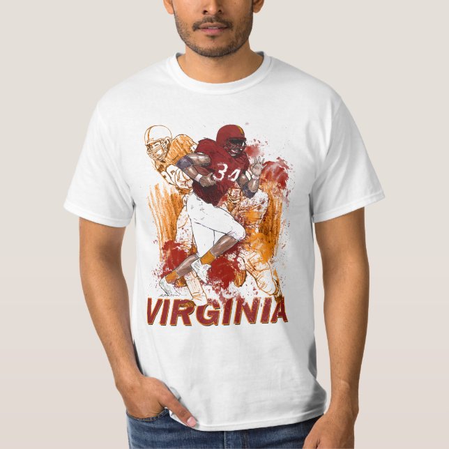 Virginia Football T-Shirt (Front)