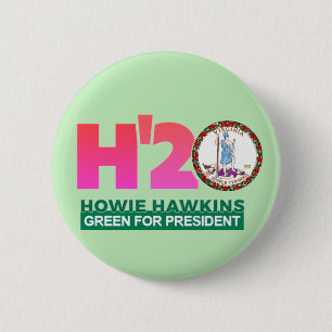 Virginia for Howie 2020 6 Cm Round Badge
