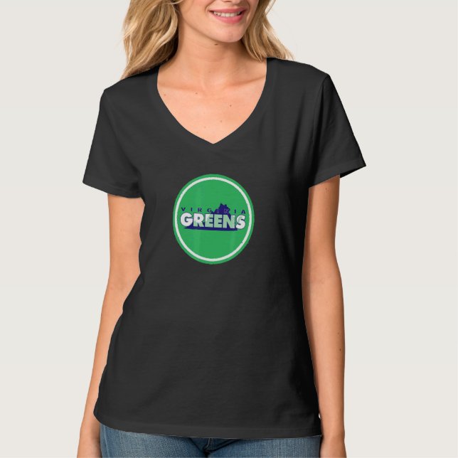 Virginia Green Party T-Shirt (Front)