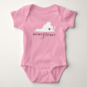 Virginia Home Grown State Tee
