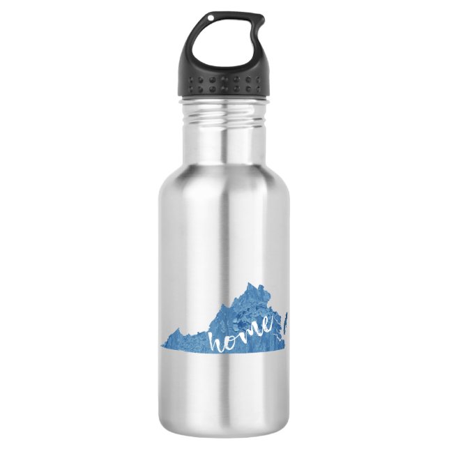 Virginia Home Wood Grain 532 Ml Water Bottle (Front)
