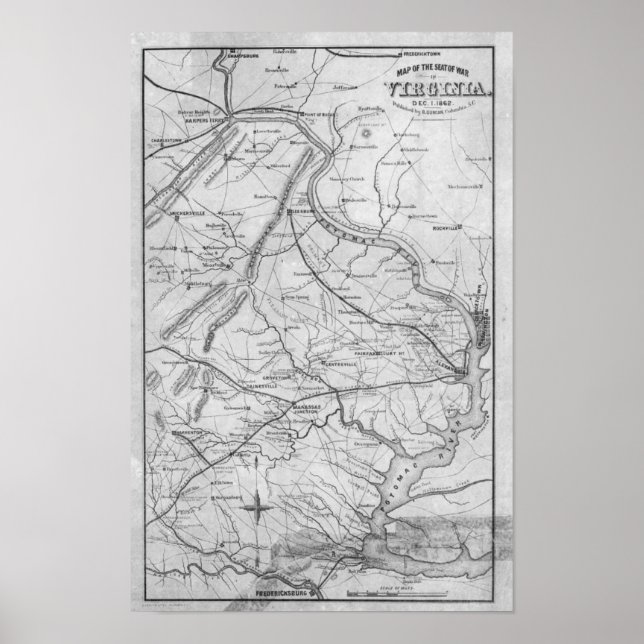 Virginia in the Civil War Poster (Front)