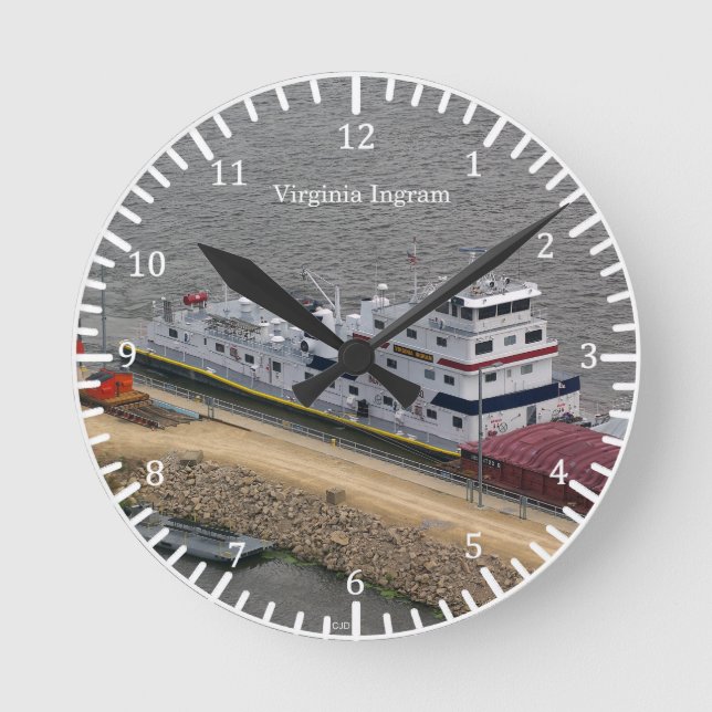 Virginia Ingram clock (Front)