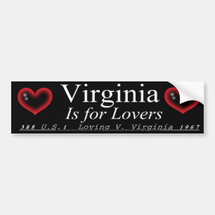 Virginia is for Lovers(Loving V. Virginia) Bumper Sticker