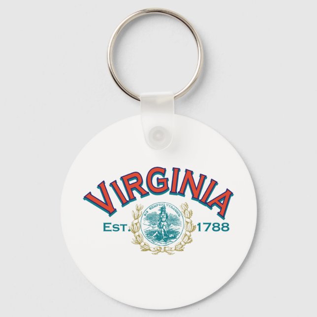 Virginia Key Ring (Front)