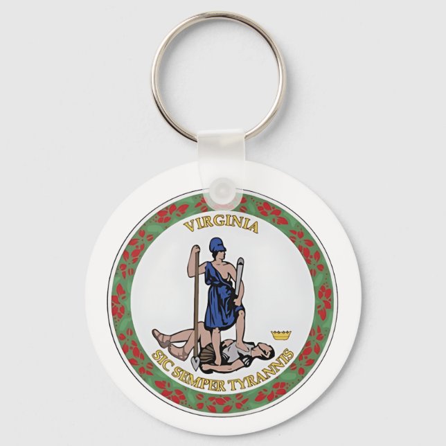 Virginia  key ring (Front)