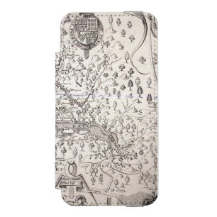 Virginia Map, 1612 Incipio Watson™ iPhone 5 Wallet Case