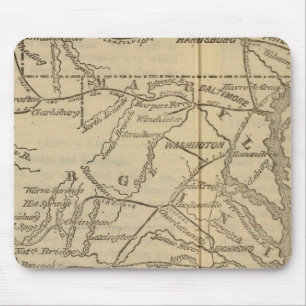 Virginia, Maryland, Delaware Mouse Pad