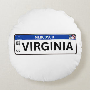 Virginia Mercosur Round Cushion