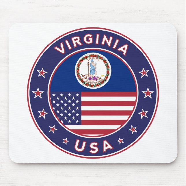 Virginia Mouse Pad (Front)