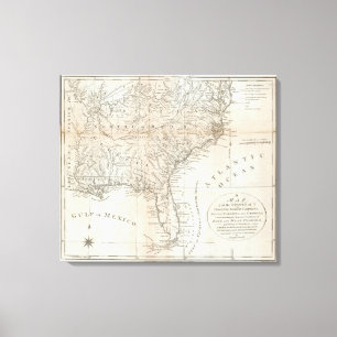 Virginia, North Carolina, South Carolina Canvas Print