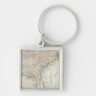 Virginia, North Carolina, South Carolina Key Ring