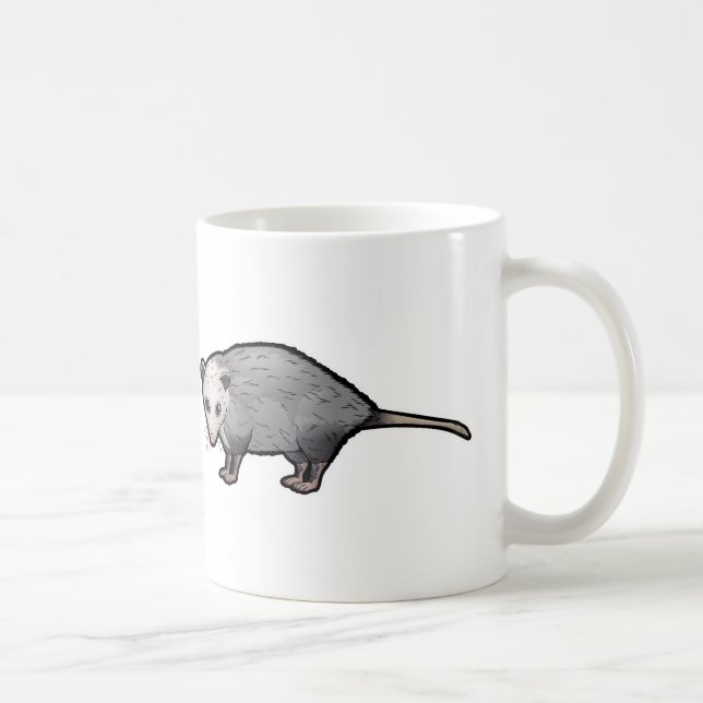 Virginia Opossum Coffee Mug (Right)