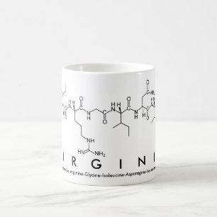 Virginia peptide name mug