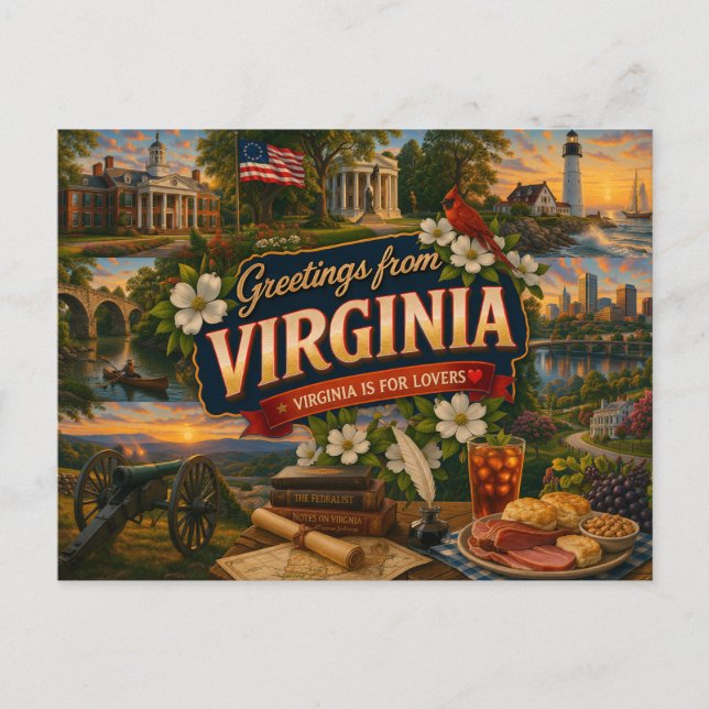 Virginia Postcard (Front)