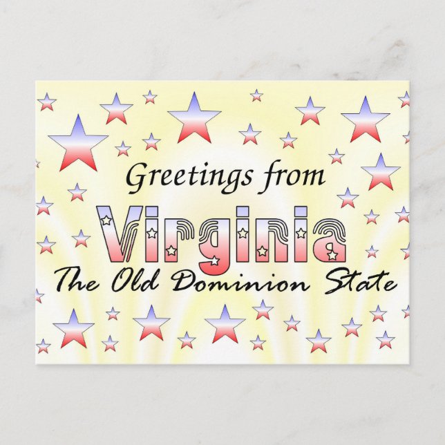 Virginia Postcard (Front)