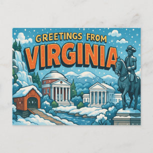 VIRGINIA Postcard