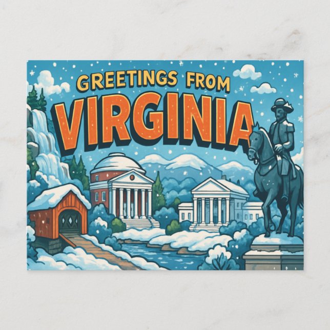 VIRGINIA Postcard (Front)
