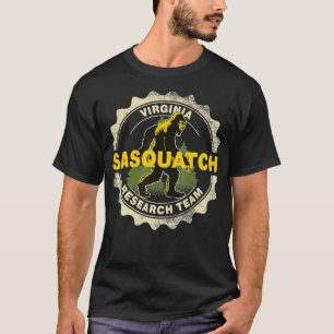 Virginia Sasquatch Research Team Bigfoot Believer  T-Shirt