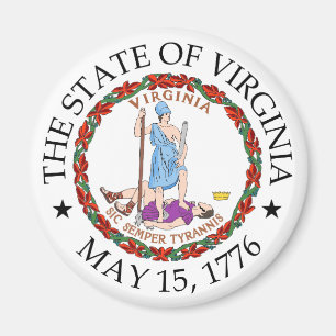 Virginia sign magnet