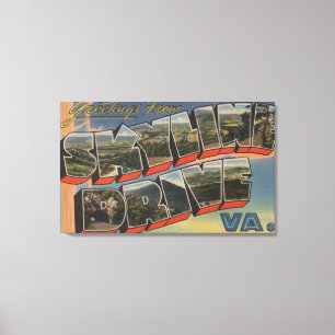 Virginia - Sky-Line Drive (National Park) Canvas Print