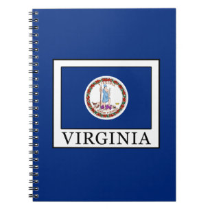 Virginia Spiral Notebook