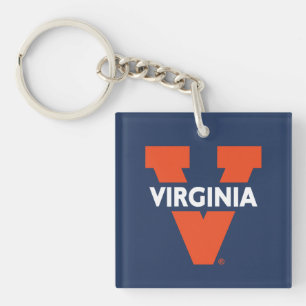Virginia Split V Key Ring
