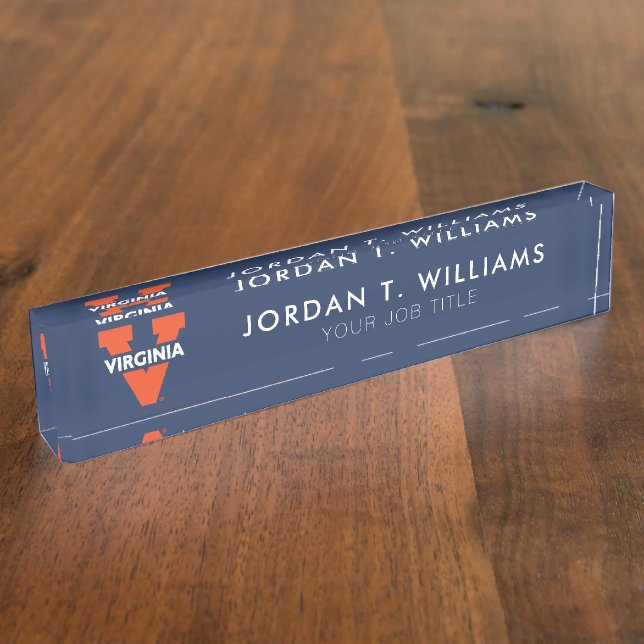 Virginia Split V Nameplate (Side)