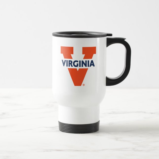 Virginia Split V Travel Mug (Right)