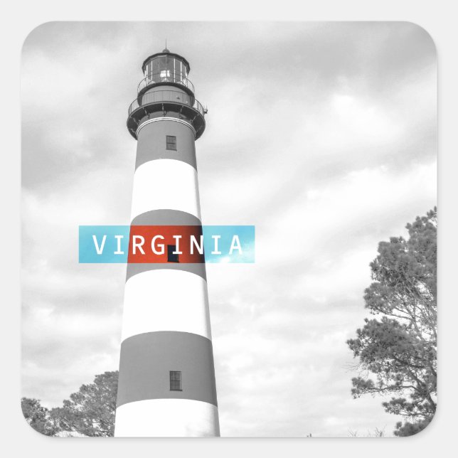 Virginia Square Sticker (Front)