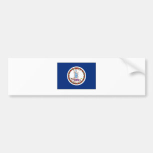 Virginia State Flag Bumper Sticker