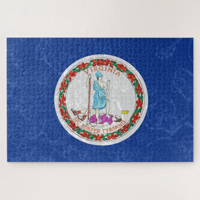 Virginia State Flag Jigsaw Puzzle (Horizontal)