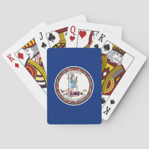 Virginia State Flag Playing Cards