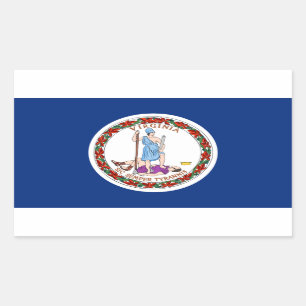 Virginia State Flag Sticker