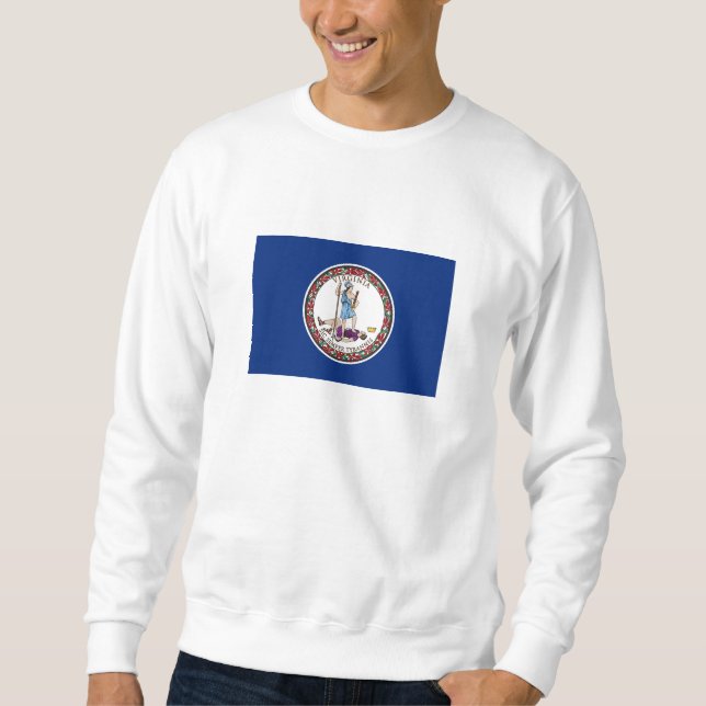 Virginia State Flag Sweatshirt (Front)