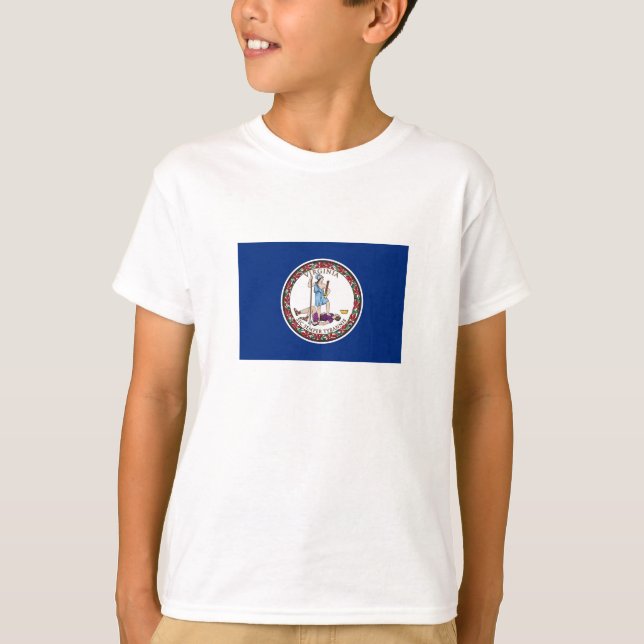 Virginia State Flag T-Shirt (Front)