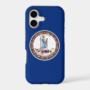 Virginia State Seal, The state flag of Virginia