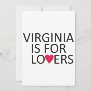 Virginia State T-shirt Virginia Home Tee Virginia  Invitation