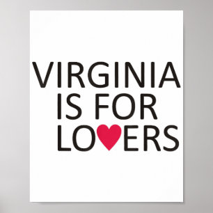 Virginia State T-shirt Virginia Home Tee Virginia  Poster