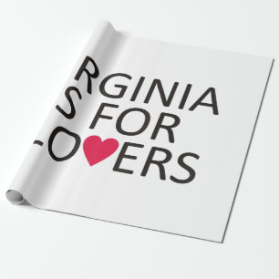 Virginia State T-shirt Virginia Home Tee Virginia  Wrapping Paper