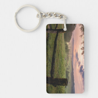 Virginia Sunset Key Ring