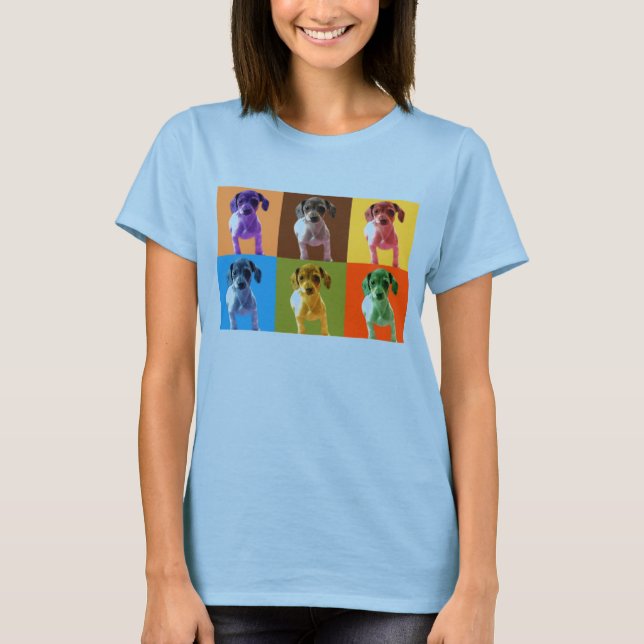 Virginia the Daschund T-Shirt (Front)