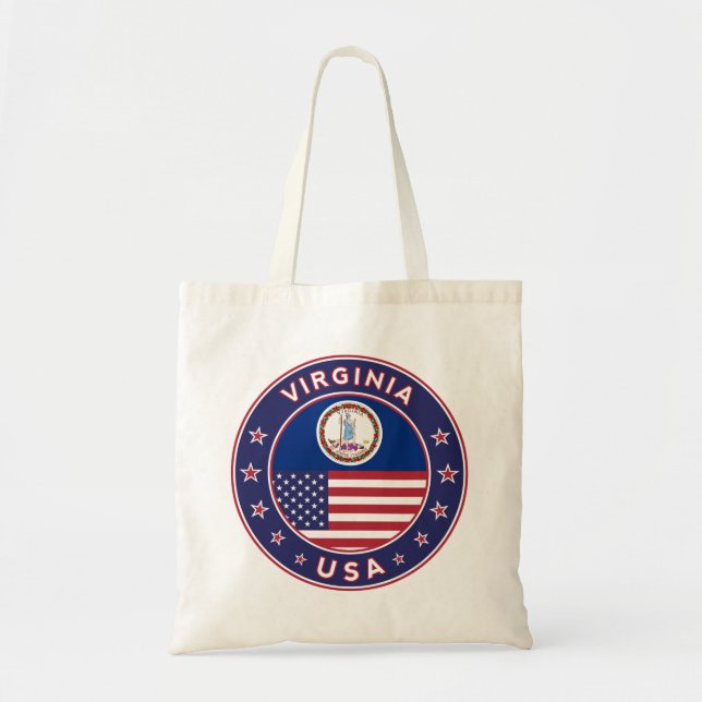Virginia Tote Bag (Front)